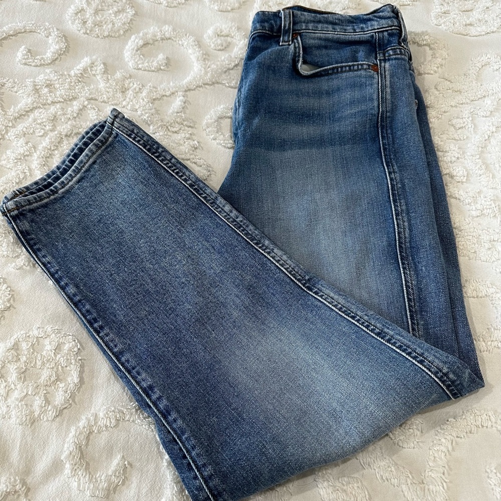 7 For All Mankind High-Waisted Straight in Retro Ventura Blvd Size 31